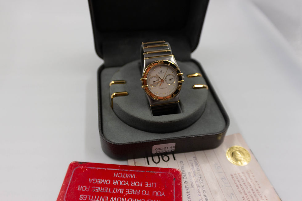 Thumbnail: Omega Constellation Day-Date Vintage Quartz Wristwatch