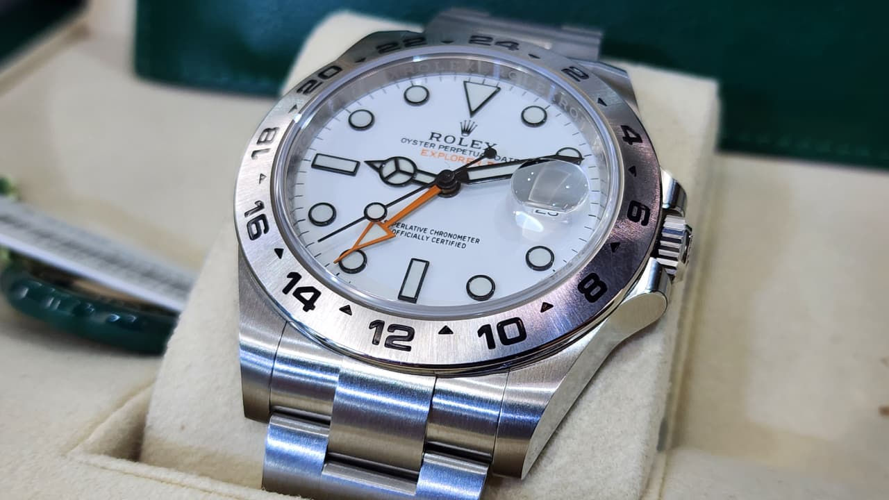 216570 Rolex Explorer II Polar Watch 2019 New Unworn 42mm Automatic Box + Card
