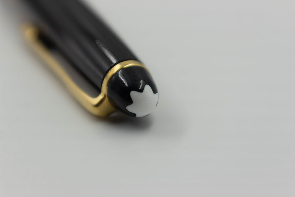 Thumbnail: Montblanc Meisterstuck 3 Piece Gold Ballpoint Pen