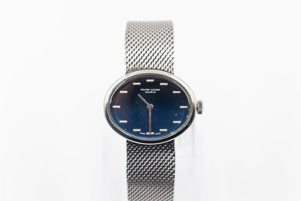 Thumbnail: Favre-Leuba Ellipse Manual Wind 32mm Vintage Wristwatch