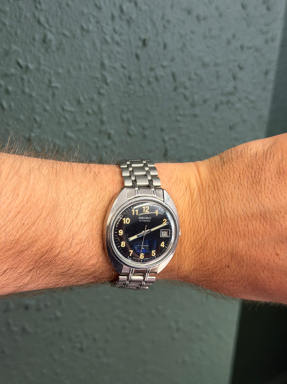 Thumbnail: 1969 SEIKO Military 7005-8030 MACV-SOG Japan 35 Automatic Watch Original