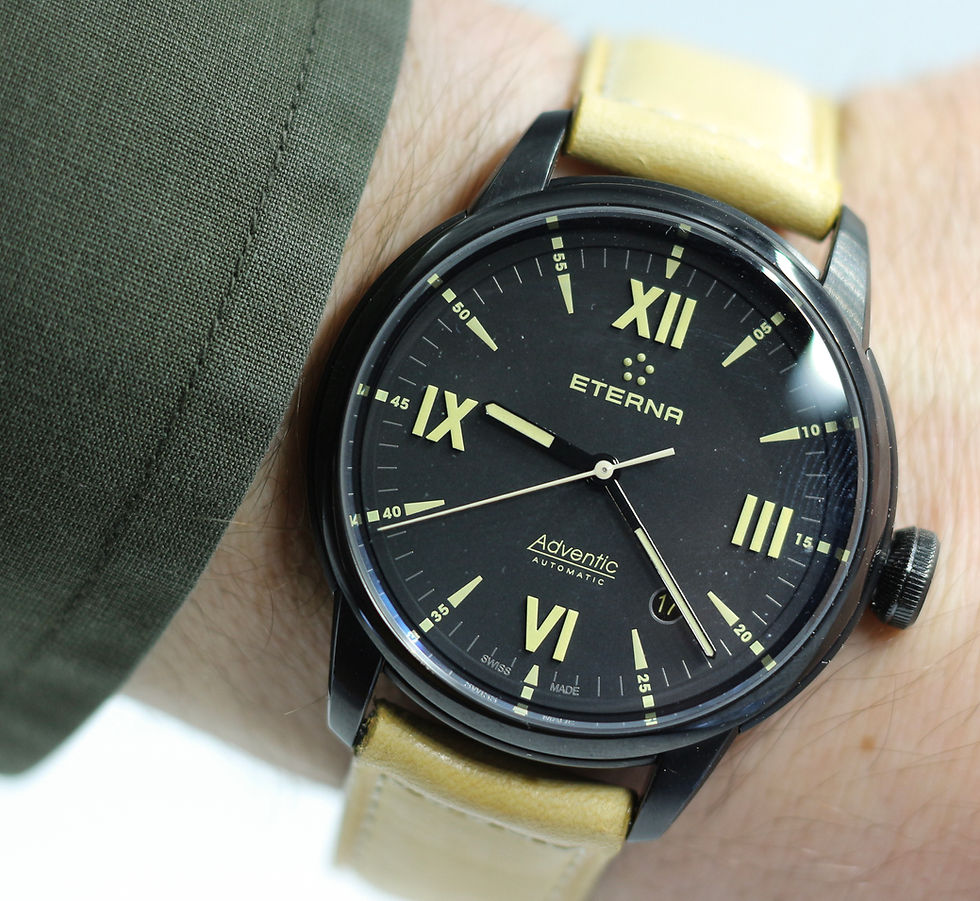 Thumbnail: Eterna Adventic Date 2970.43 Elegant Automatic Swiss Men's Watch