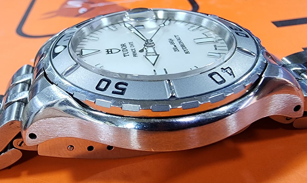 Thumbnail: Tudor Prince Date Hydronaut Watch 41mm White Dial Automatic 89190