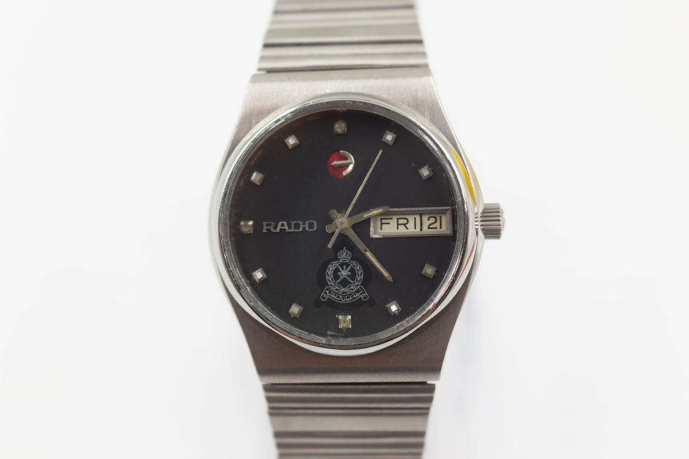 Rado Sultanate Oman Royal Police Logo Cal.2836-1