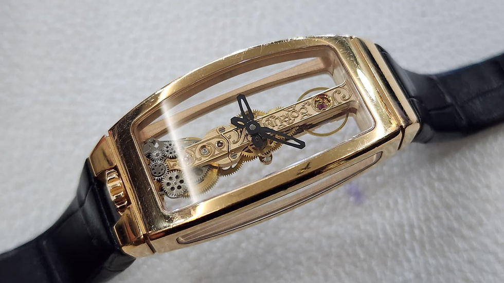 Corum Golden Bridge Miss Rose Gold Watch 21x43mm Manual Wind 05.0052