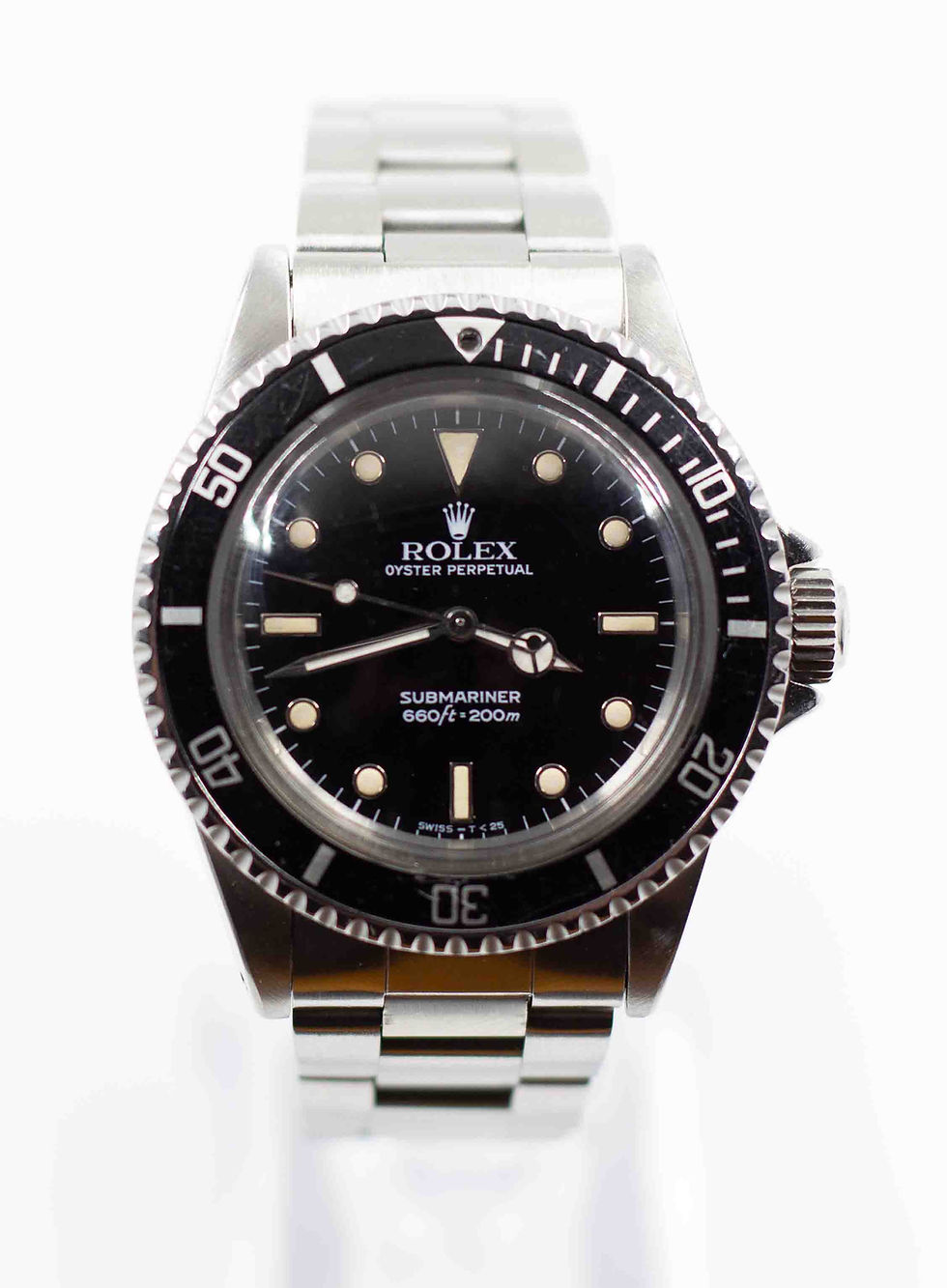 1984 Rolex Submariner 5513 Automatic 40mm Vintage Steel Wristwatch