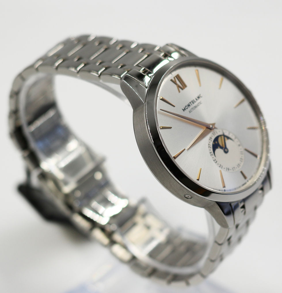 Thumbnail: New Montblanc Heritage Spirit 7321 Moonphase 41MM Automatic Mens Watch