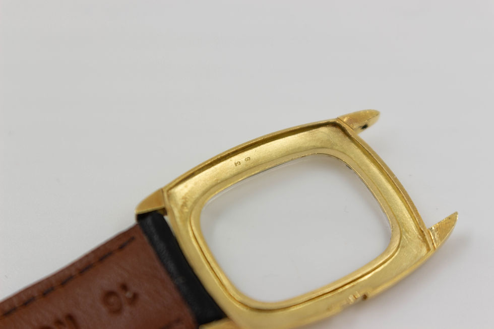 Thumbnail: Audemars Piguet  Cal. 2003 Solid 18k Gold Manual Wind 27x35mm Vintage Wristwatch
