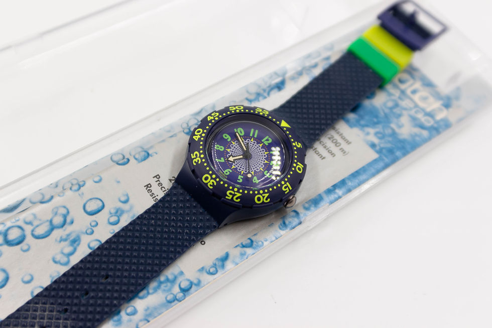Thumbnail: Swatch Suba 200 Vintage Quartz Wristwatch 1992