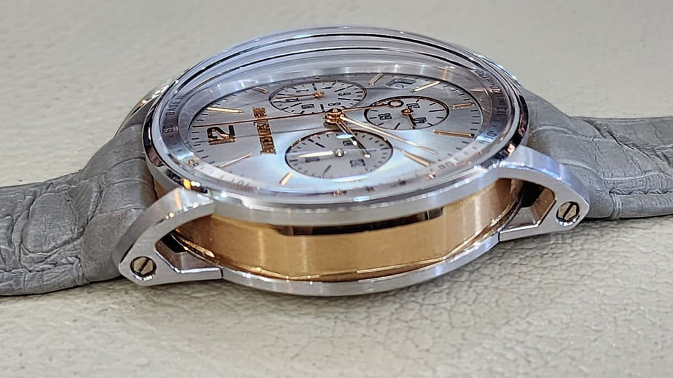 Thumbnail: Audemars Piguet Code 11.59 Watch 41mm White & Rose Gold Automatic
