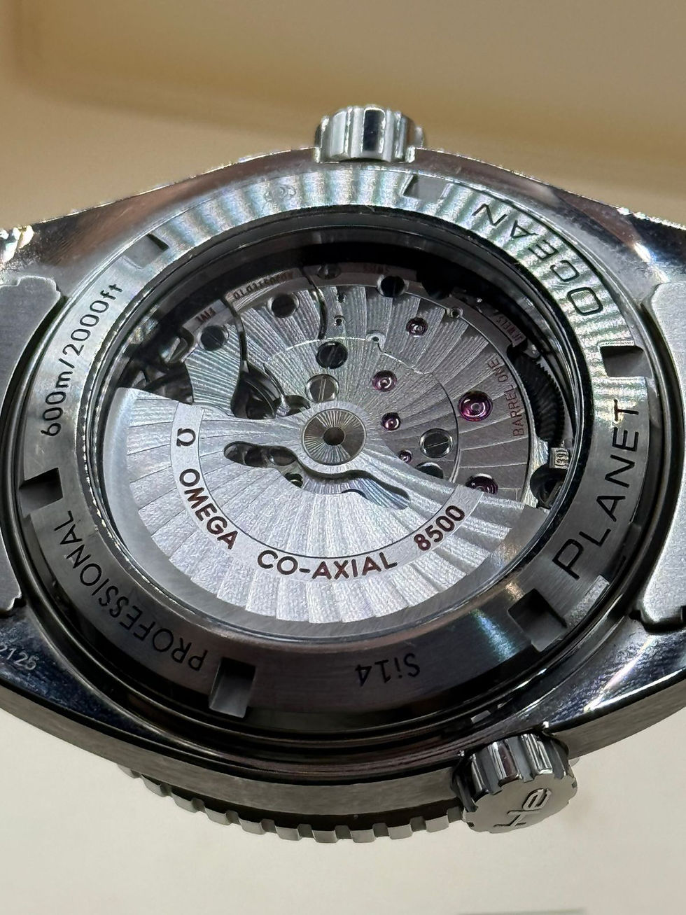 Omega Seamaster Watch Planet Ocean Co-Axial 42mm Automatic Steel