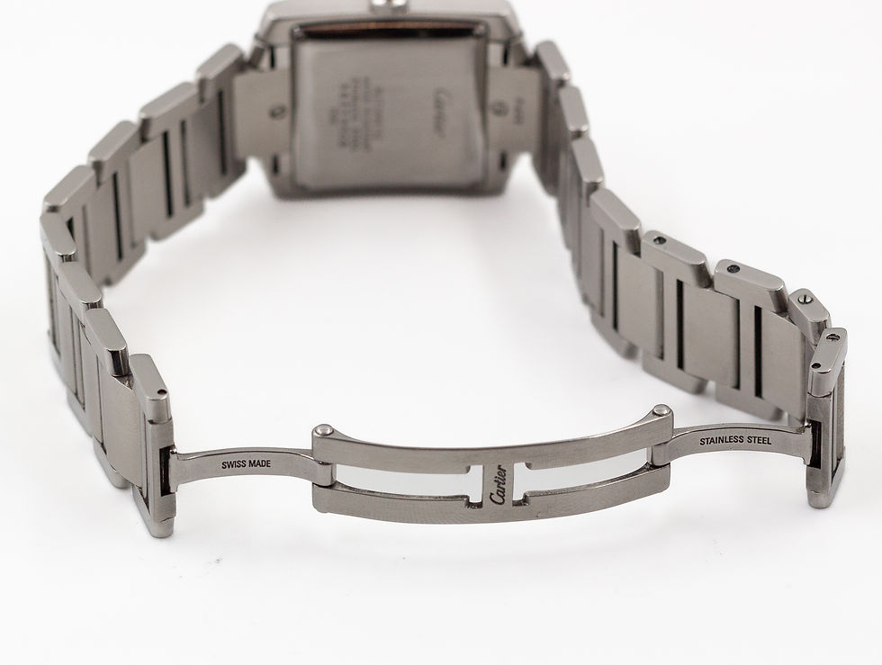 Thumbnail: Cartier Tank Francaise 2302 Automatic 26mm Stainless Steel Wristwatch