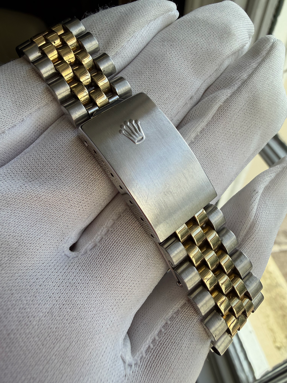 Thumbnail: 1974 Rolex Oyster Perpetual 1005 Automatic 34mm Steel Gold Vintage Watch