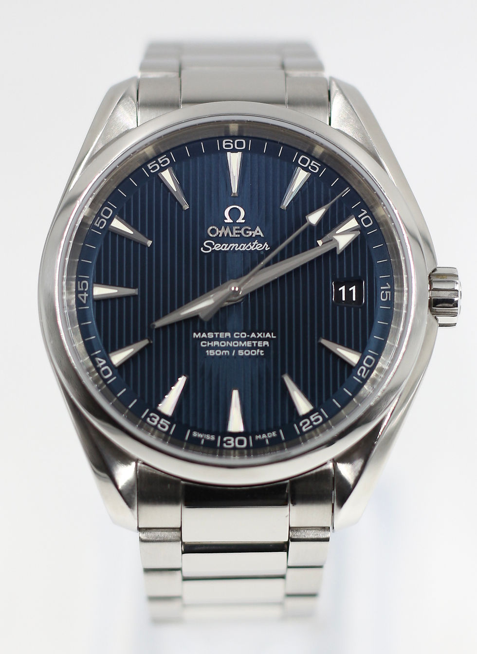 Omega Seamaster Aqua Terra Watch 41mm Blue Dial Automatic Steel