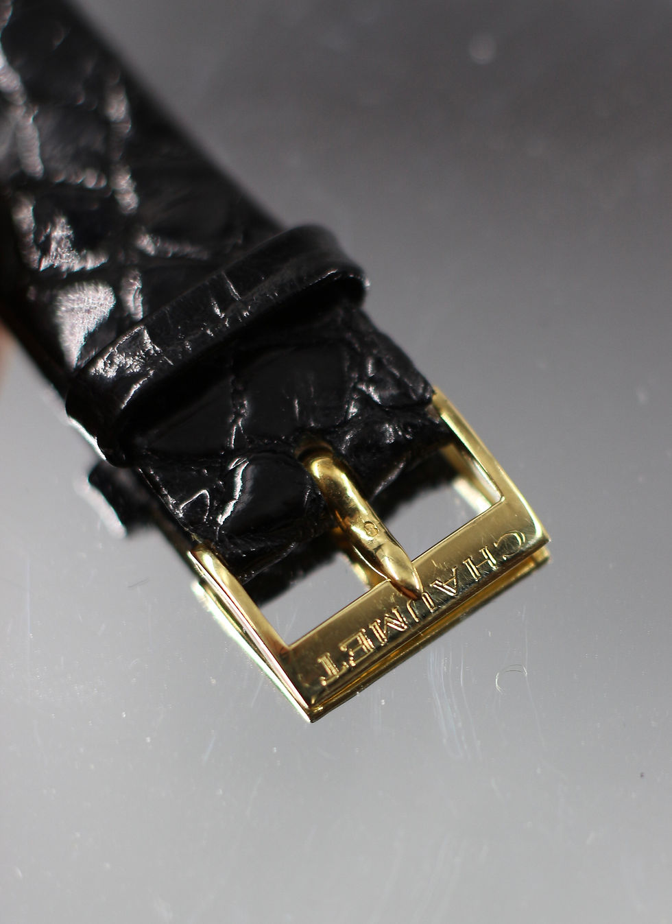 Thumbnail: Chaumet 11A Jump Hour 18k Gold Quartz Watch 30mm