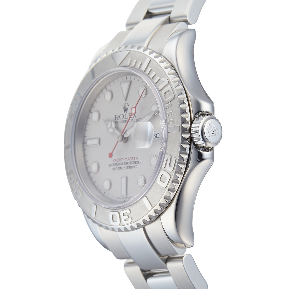 Thumbnail: Rolex Yachtmaster Steel and Platinum 40mm Automatic Wristwatch Full Set