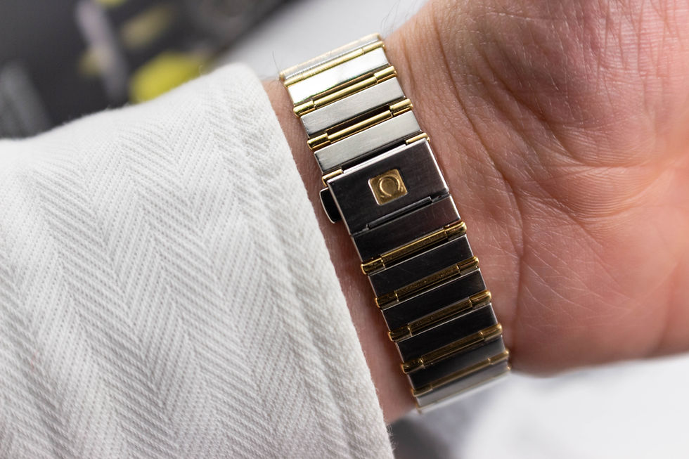 Omega Constellation Day-Date Vintage Quartz Wristwatch
