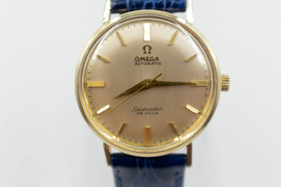 Thumbnail: Omega Seamaster DeVille Automatic Cal. 550 Gold Fill Vintage Wristwatch