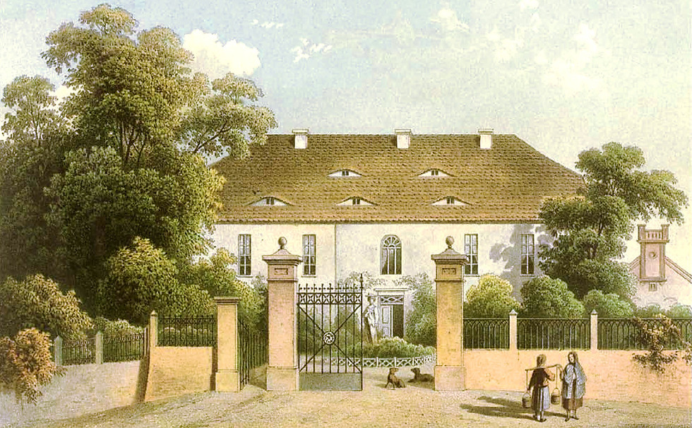 Gutshaus in Bennstedt zwischen 1857 und 1883