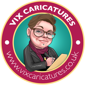 vix caricatures logo
