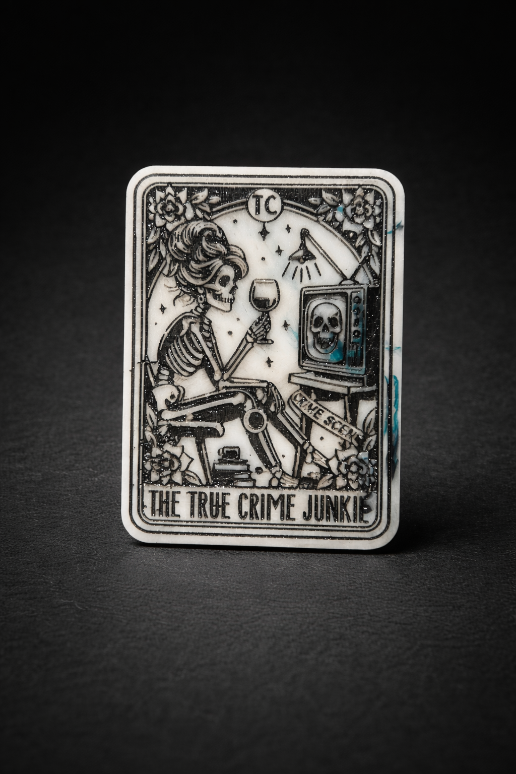 True Crime Junkie Tarot Wax Melt (approx. 32g)