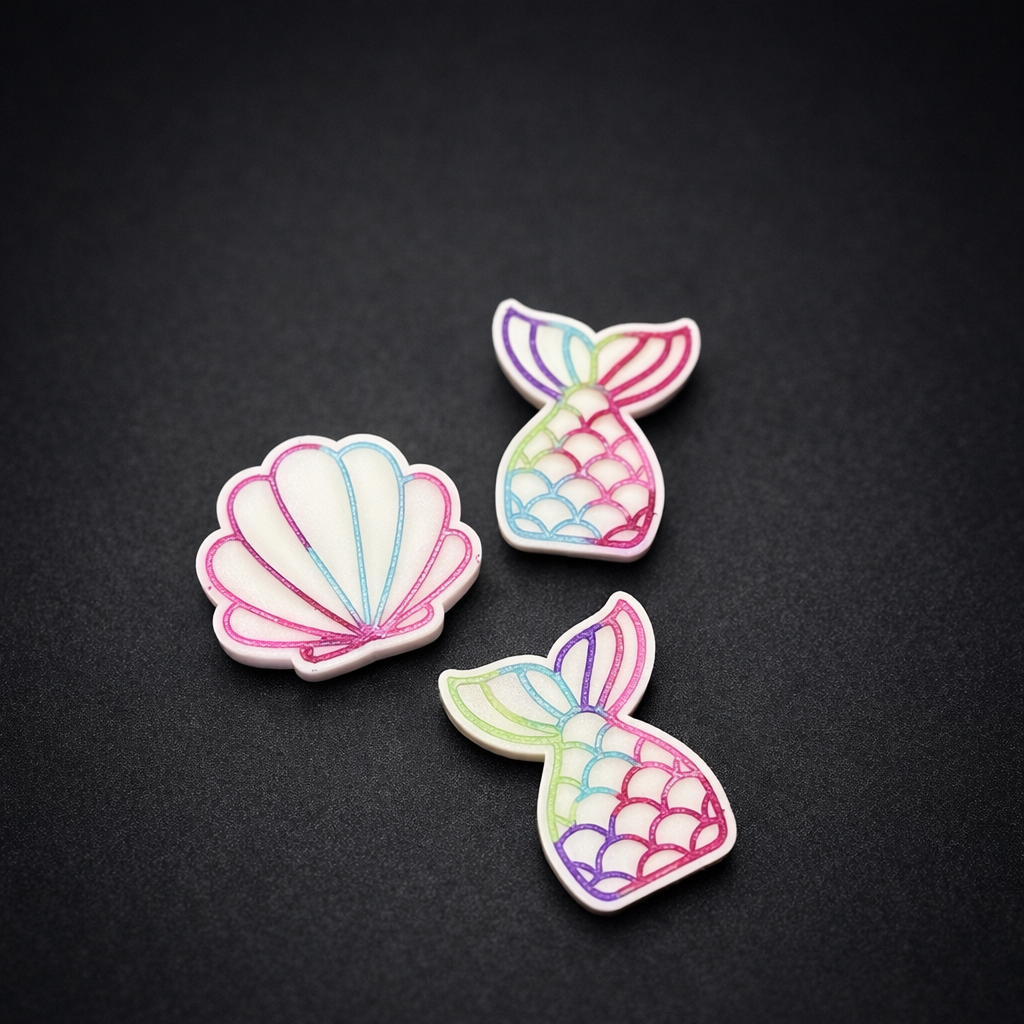 x3 Mermaid Inspired Wax Melts (approx. total 35g)