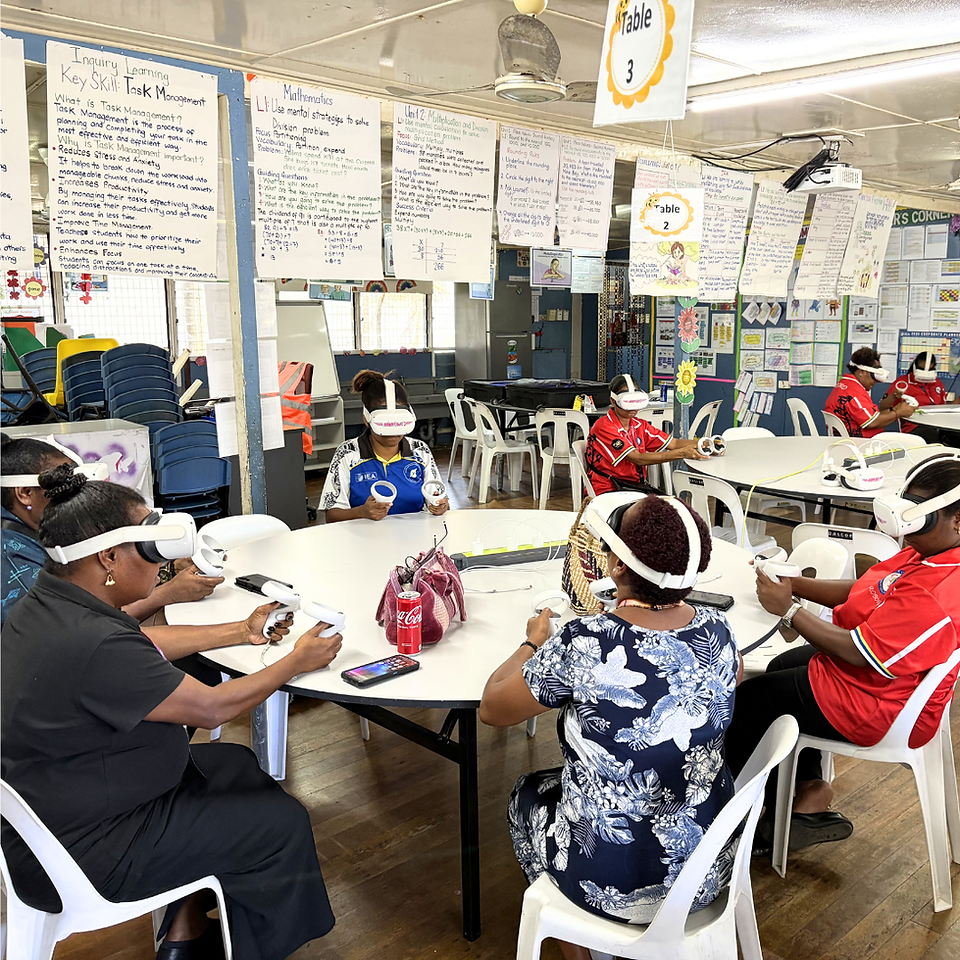 Empowering Koroboro International School teachers with VR Training