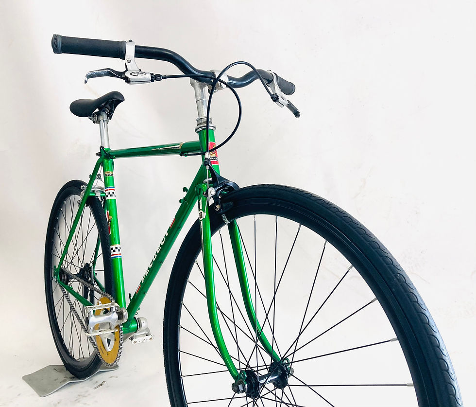 Thumbnail: Custom Peugeot singlespeed (verkocht)