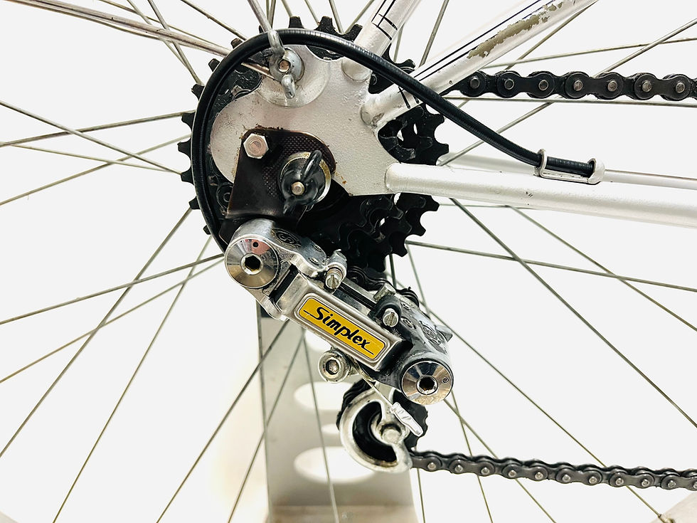 Thumbnail: Peugeot mixte PA55 size 53 (Verkocht)