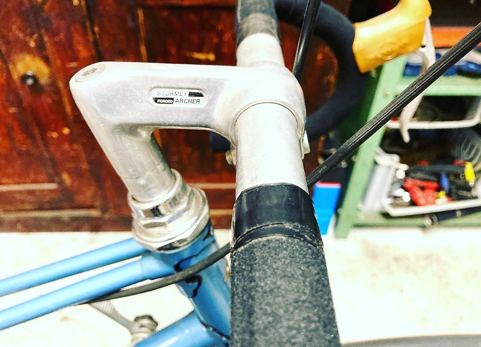 Thumbnail: Raleigh mixte size 54 (verkocht)