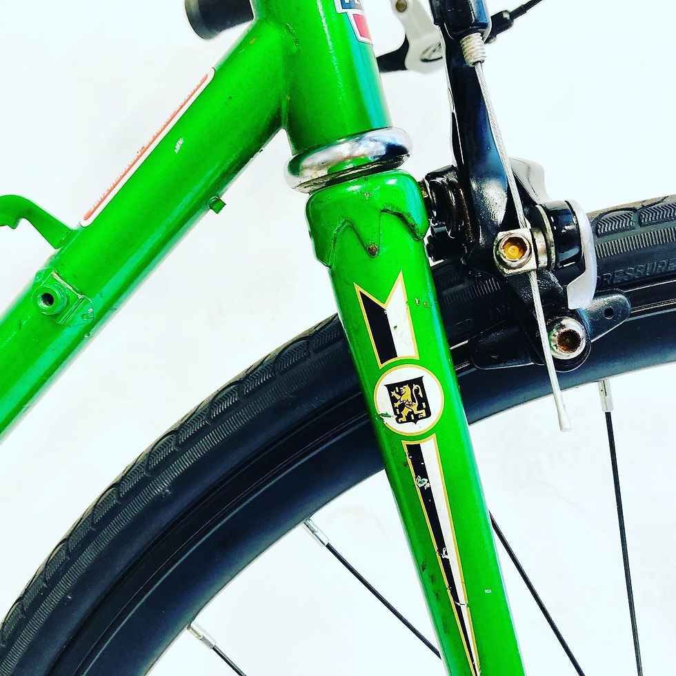 Thumbnail: Custom Peugeot singlespeed (verkocht)