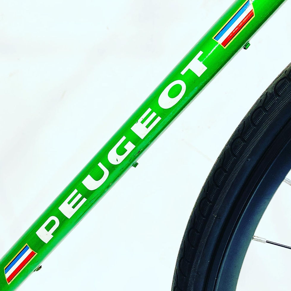 Thumbnail: Custom Peugeot singlespeed (verkocht)