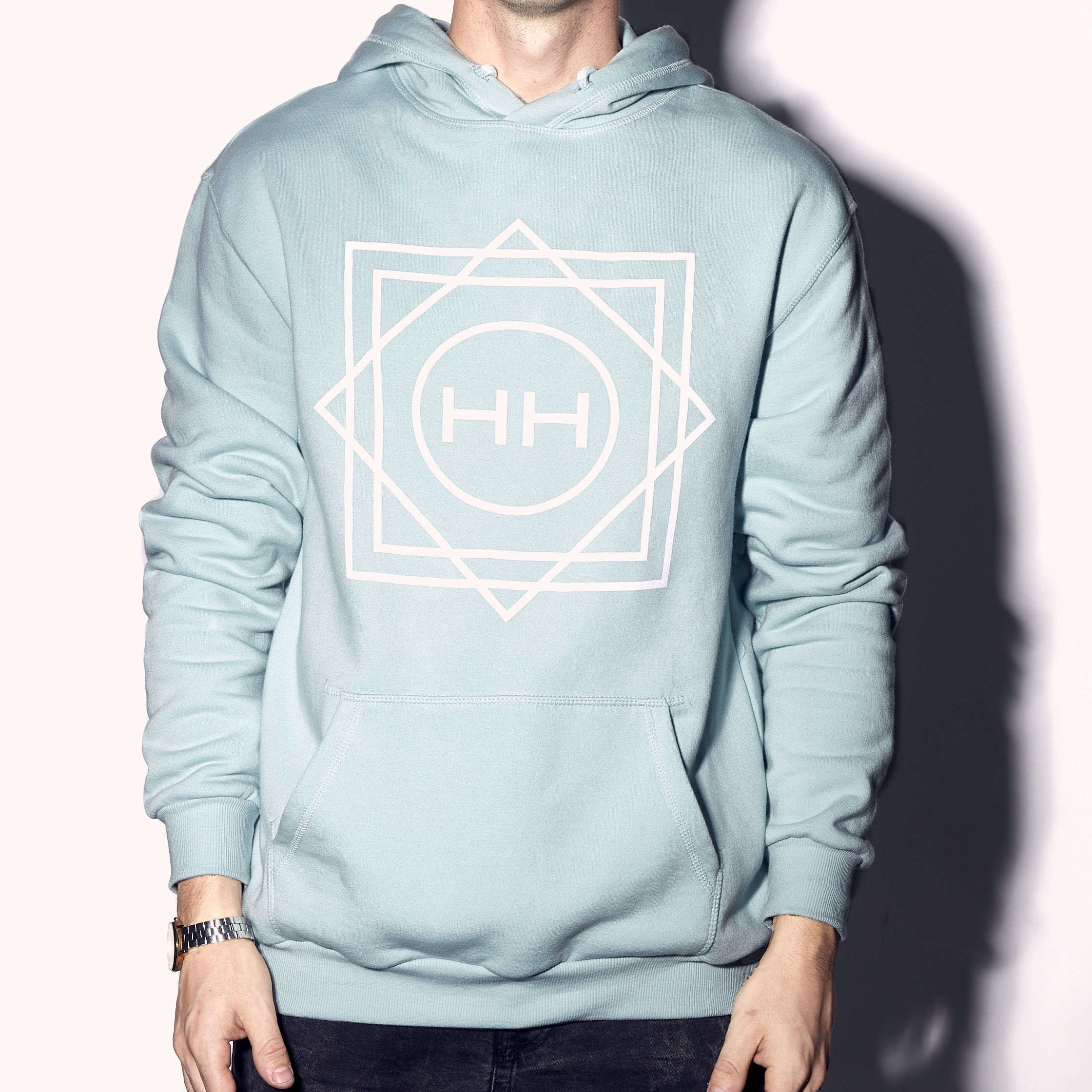 Robins egg blue hoodie Hollywood Hamilton Clothing streetwear hoodie
