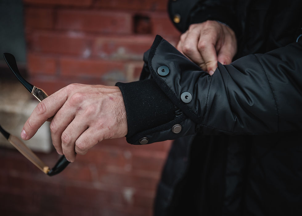 Thumbnail: Hollywood Hamilton clothing, tampa streetwear, hidden wrist cuffs, parka jacket, limited edition jacket