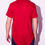 Thumbnail: back view of hamilton red scallop tee