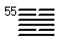 Гексаграмма 55 толкование Книги перемен