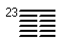 Гексаграмма 23 толкование Книги перемен