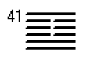 Гексаграмма 41 толкование Книги перемен