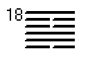 Гексаграмма 18 толкование Книги перемен