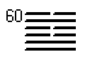 Гексаграмма 60 толкование Книги перемен