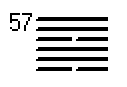 Гексаграмма 57 толкование Книги перемен