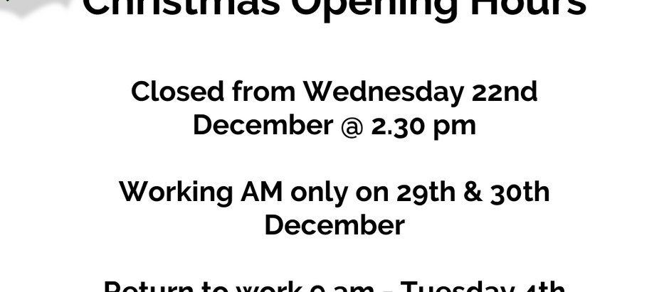 Holiday over the holidays