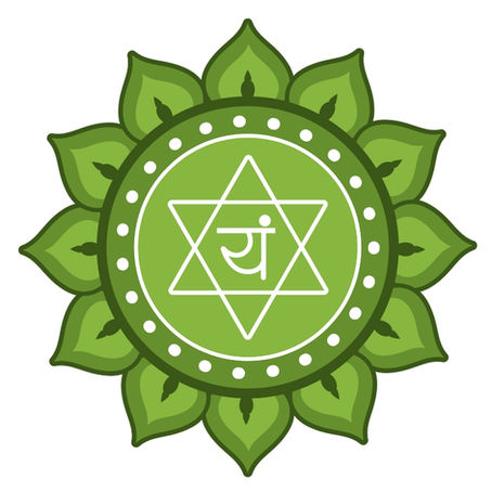 chakra du coeur et la matrice d'énergie