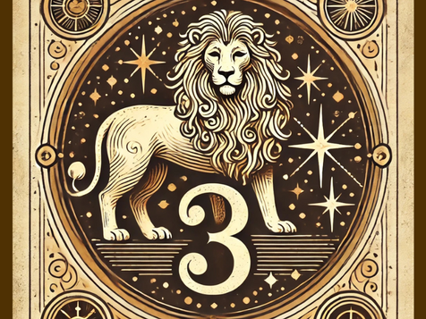 lion et la matrice d'énergie
