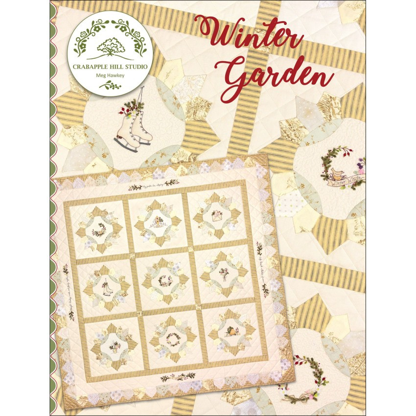 Winter Garden Hand Embroidery Pattern