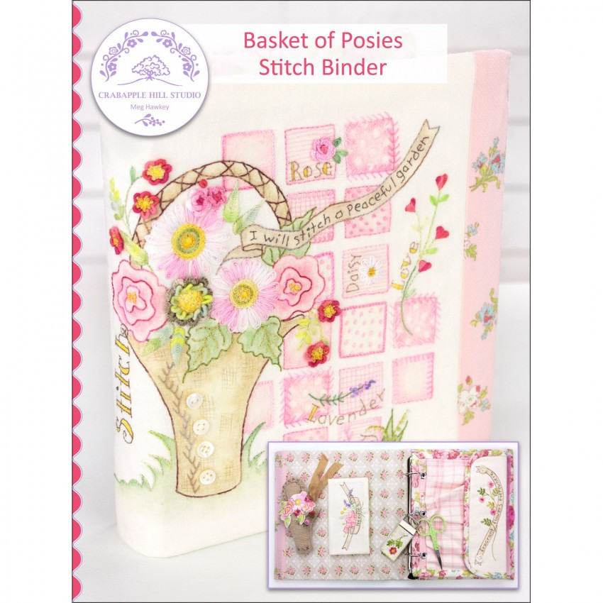 Basket of Posies Hand Embroidery Pattern