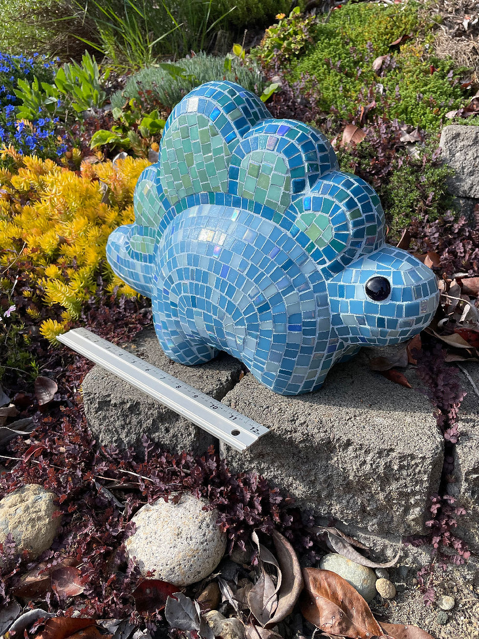 Blue Stegosaurus