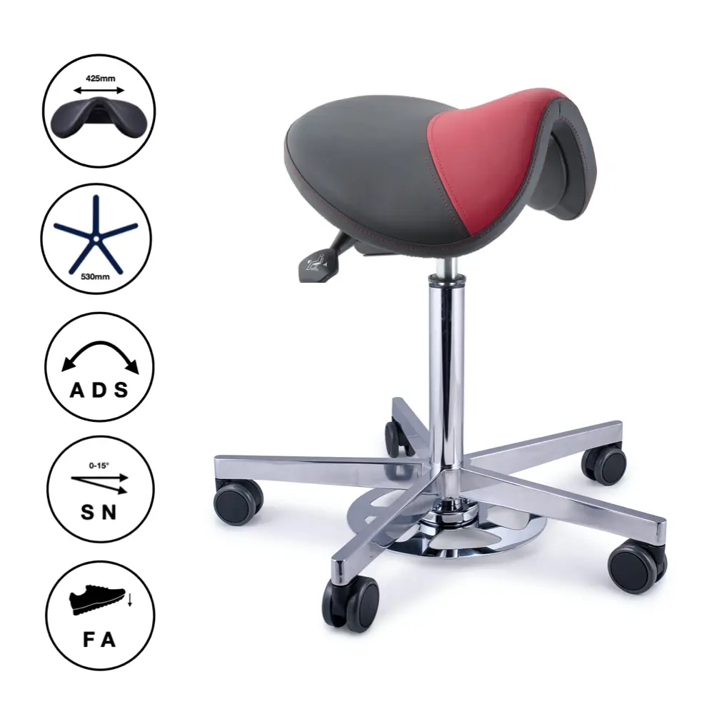 Sattelsitz Balance mit ADS, SN sowie Hand- & Fussauslöser