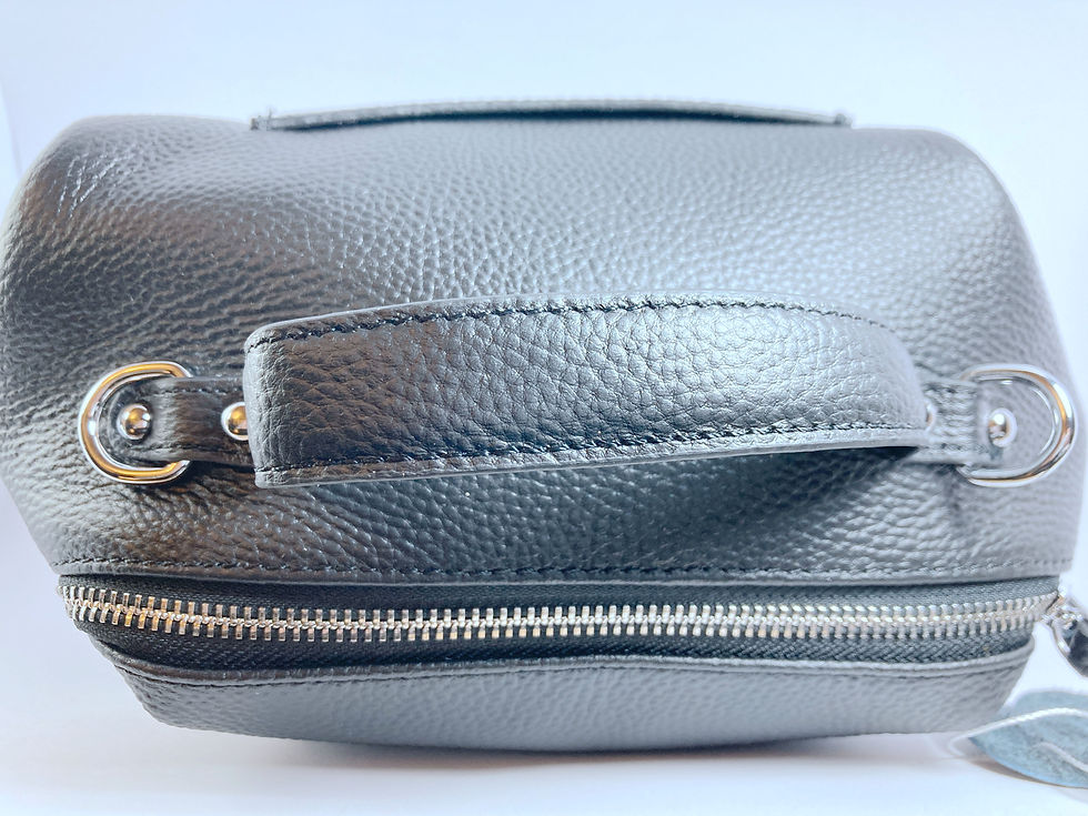 Thumbnail: Elegant bucket bag - 0012 Black