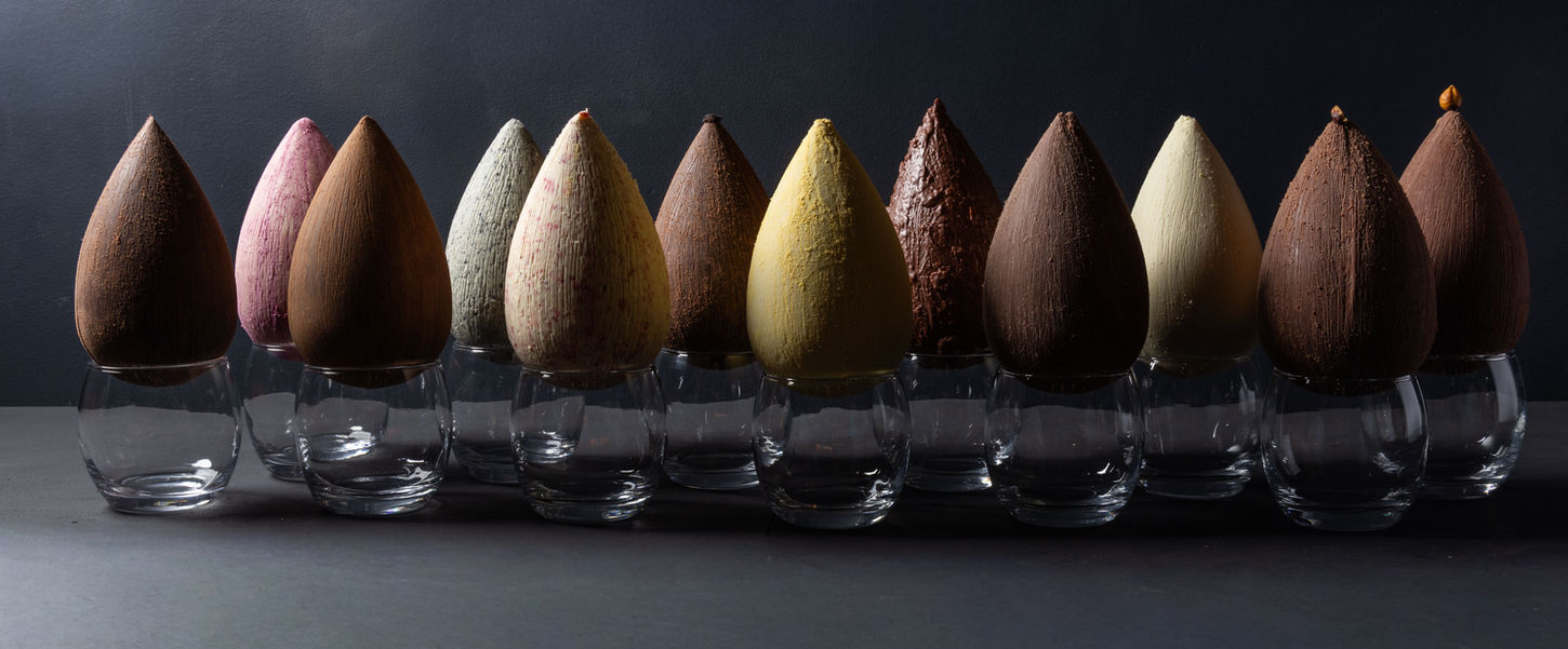 Ovos de Páscoa do ARA Restaurante de Sobremesas